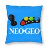 Neo Geo Arcade Pillowcase Double-Sided Printing Polyester Cushion Cover Decor Pillow Case Cover Home Zipper 45X45Cm