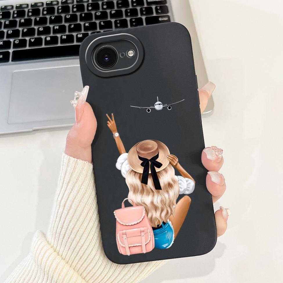 Funda For iPhone 16e A3212 A3409 A3410 A3408 Back Cover For iPhone 16e Case Silicone Fashion Luxury Cute Cartoon Cool Boys Girls