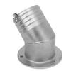 Angled Boat Deck Fill Cap 316 Stainless Steel Marine Deck Water Fuel Fill Cap for Yacht Fishing Boat Speedboat RV 2inch