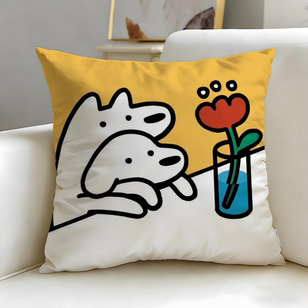 classic brand Matsui Cushion Cover Soft & Easy-Wash Pillow Case – Versatile for Couch, Bed, Travel and Office