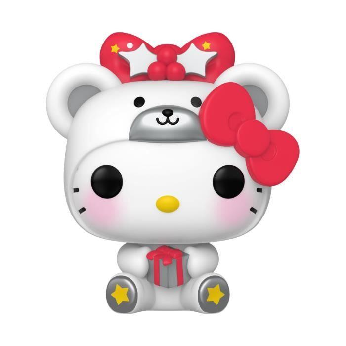 Figurine - Funko - Hello Kitty - Polar Bear (Metallic) - Gris - Figurine de collection