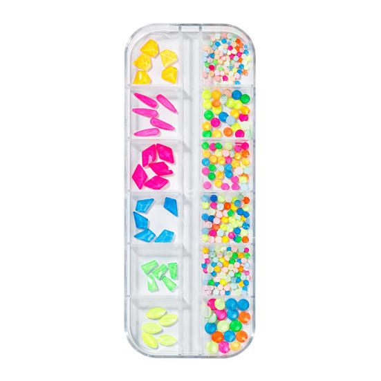 Funktionelle Nageldekoration, glänzend, tragbar, langlebig