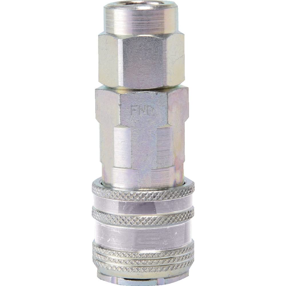TRUSCO Residual Pressure Relief Hose Connection PRC58 Coupling, 5x8,