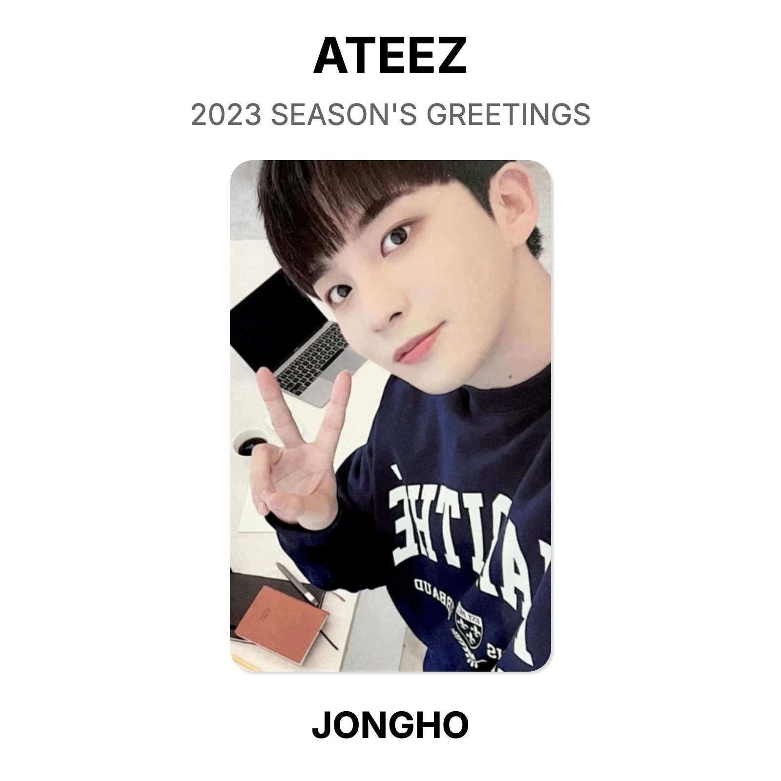 ATEEZ 2023 SEASON S GREETINGS Official Photocard JONGHO