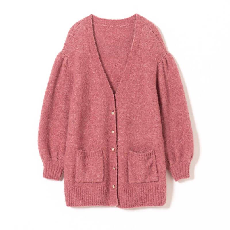 Sinoford Women's V-Neck Knitted Cardigan