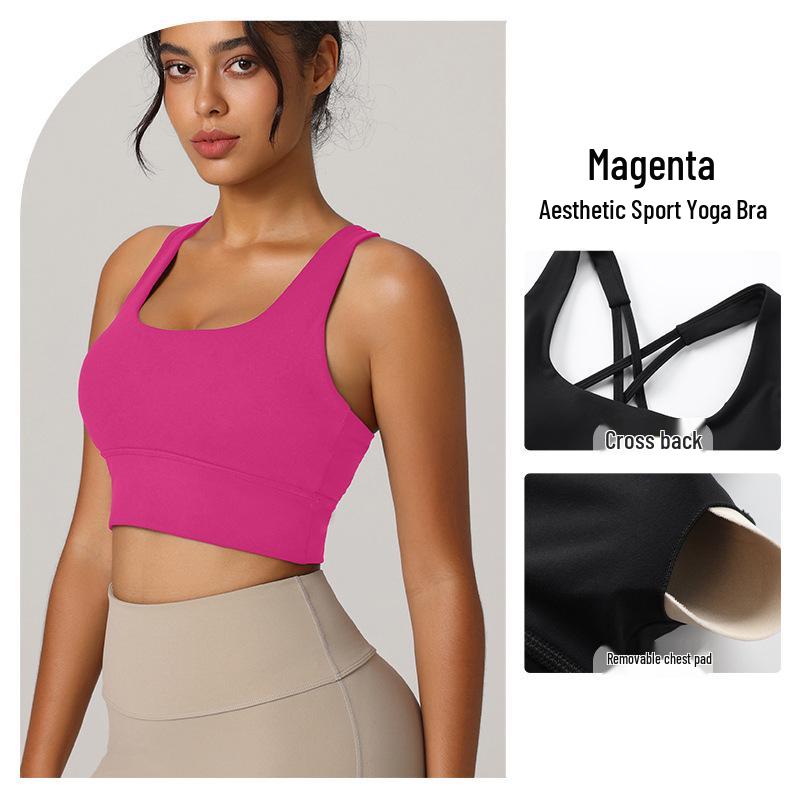 Shockproof Sports Bra for Women - Running, Yoga & Fitness