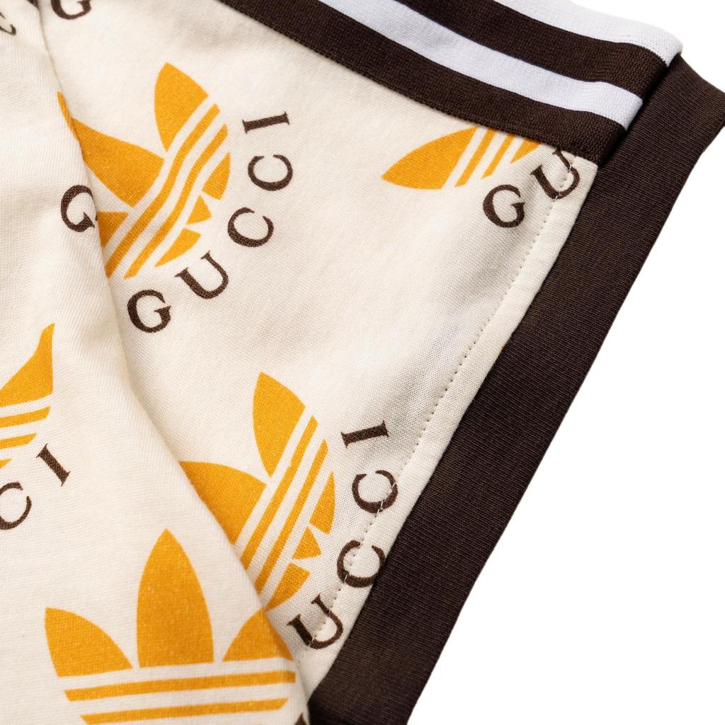 GUCCI X Adidas Trefoil Print T Shirt 693539-XJEBY-9039