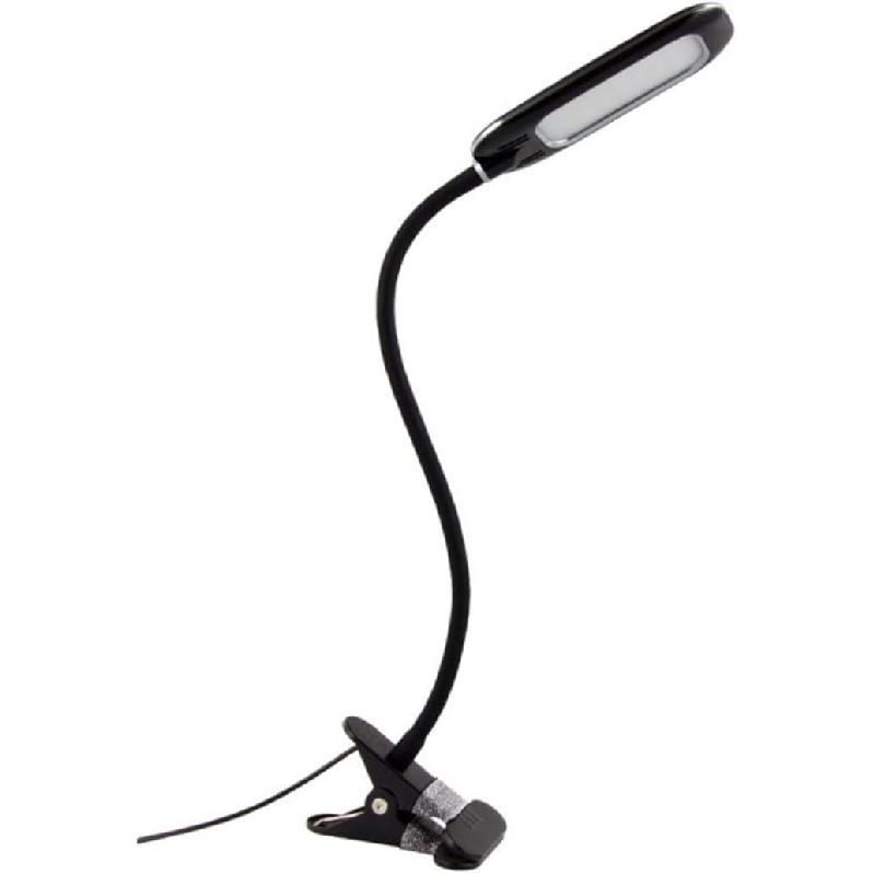 Homoyoyo Clip-on Lamp Led Book Light 3 Brightness Levels Flexible for Bed Reading Travel