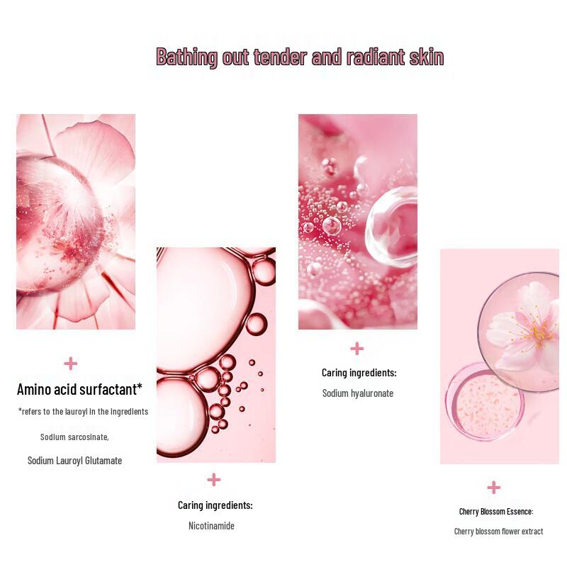 MISS LILLY Cherry Blossom Petal Shower Gel