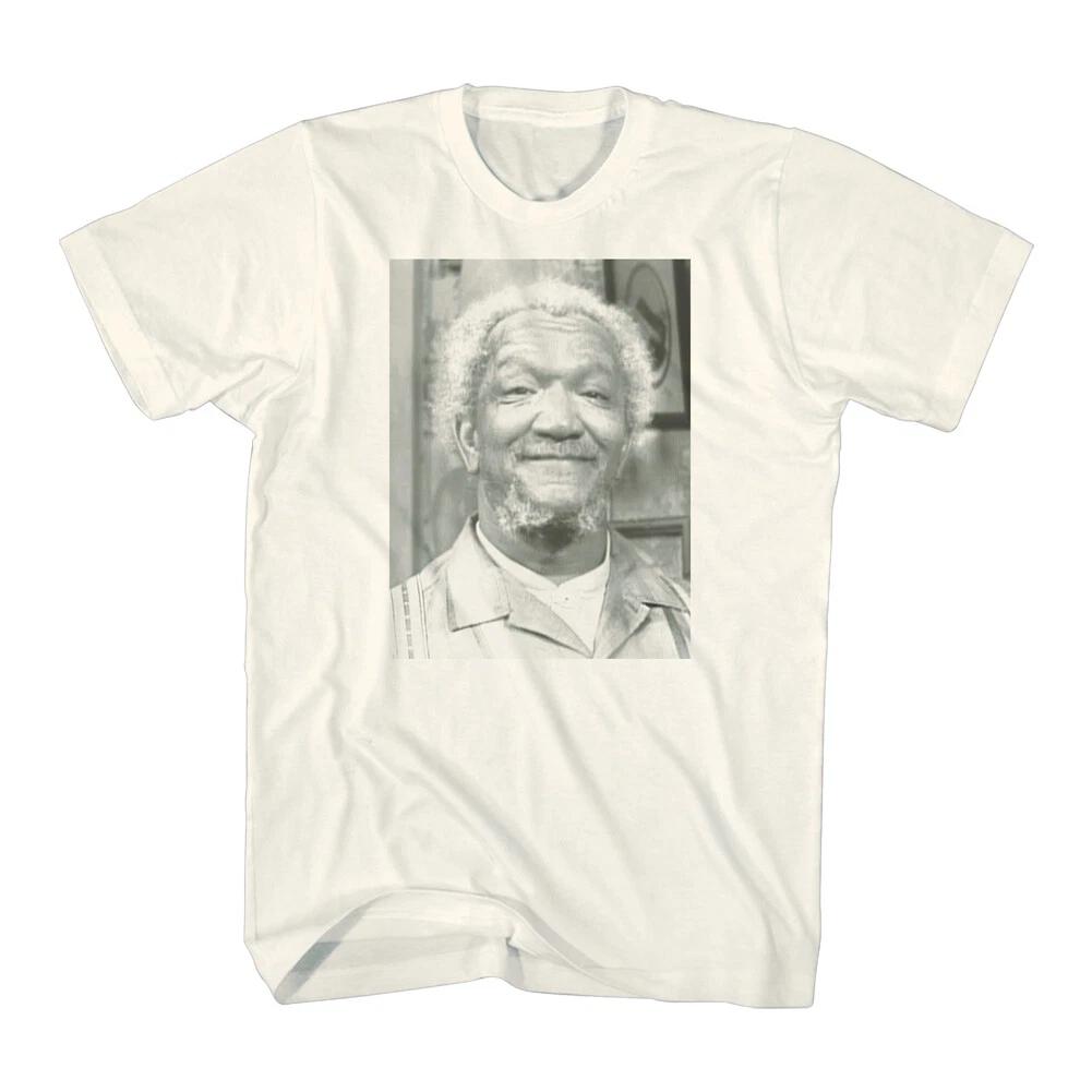 Sanford & Son Funny 70's TV Show Fred Framed Bust Photo Men's T Shirt REDD FOXX