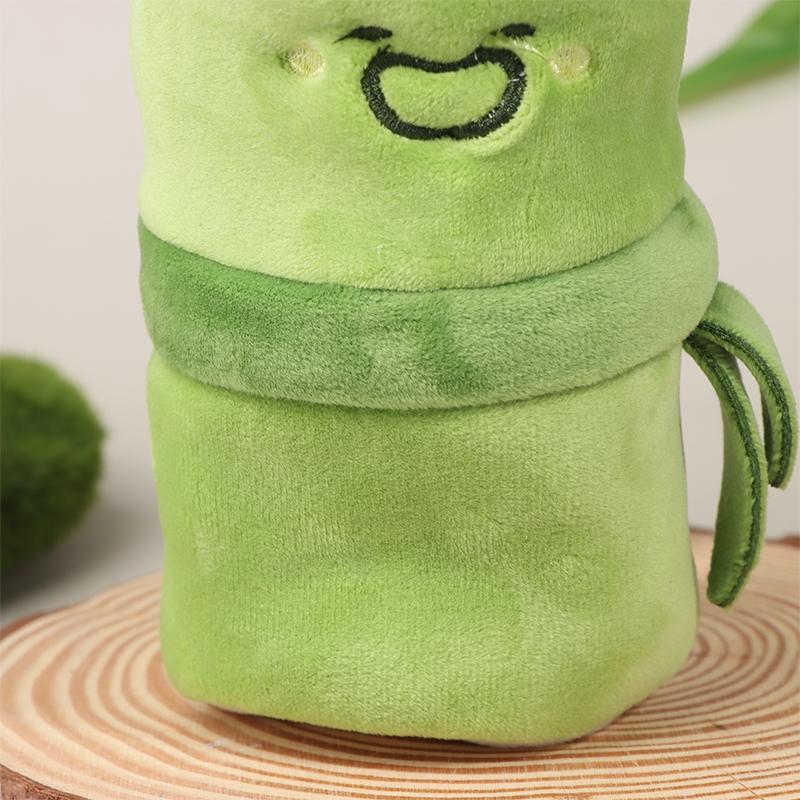 11Cm 2 In 1 Cute Bamboo Tube Panda Plush Kawaii Tearful Panda Stuffed Animal Plushie Super Soft Plush Panda Keychain