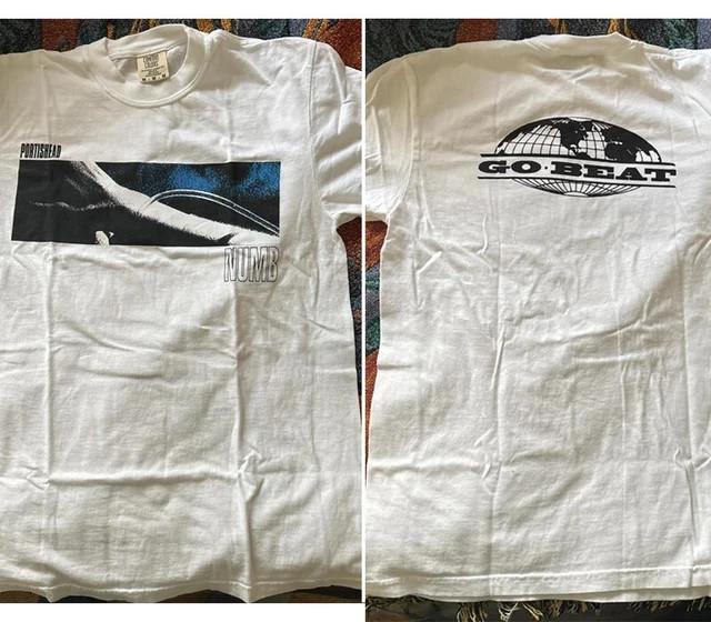 Incredible Portishead 2 sided band White short sleeve T shirt