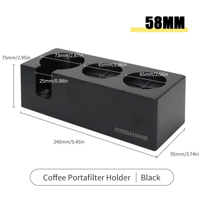 Coffee Portafilter 58mm Bottomless Filter Holder For Gaggia Classic Solid Wood Handle Barista Tools Espresso Machine Accessories