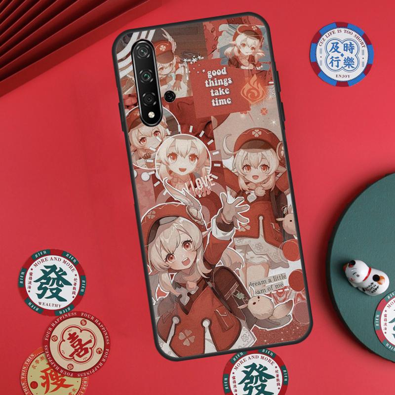

Genshin Impact Klee Game For Huawei Nova 5T 9 10 SE 7i 8i 11i 12i Y73 Y72 Y61 Y91 Y60 Y70 Y90 P20 P30 P40 Lite Case Nova 10 SE