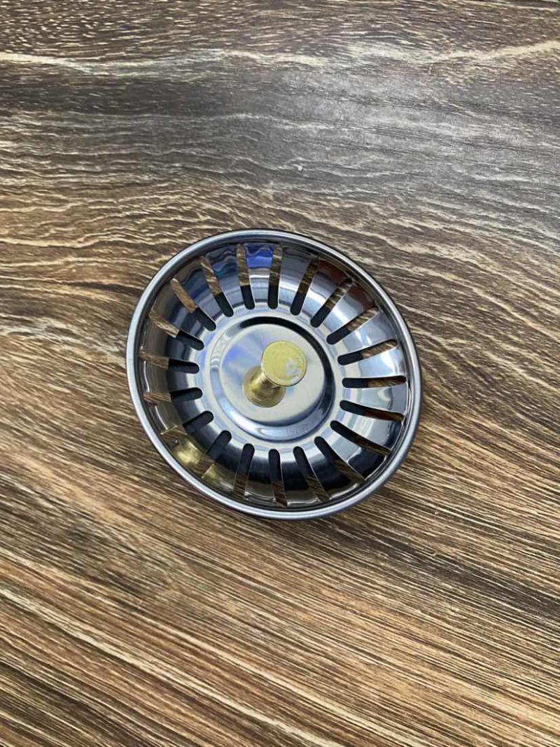

Waste Plug Kitchen Sink Strainer Replacement Drain Filter Stainless Steel Stopper Hair Colander Catcher Kitchen Accessories