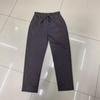 High Waist Plaid Cashmere Wool Trousers for Middle-Aged & Elderly - Slimming, Warm, and Stylish