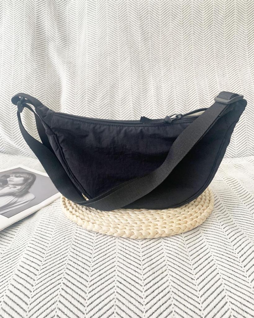 U-Style 2025 Women's Trendy Nylon Dumpling Crossbody Bag - Lightweight, Versatile, Small Shoulder Bag