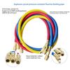 Refrigerant Manifold Gauge Set Air Conditioning Tool for R22 R134A R404A Air Condition Refrigeration Tool with Hose Hook