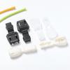 50/100Pcs Paracord Lanyard Zipcords Stoppers Paracord Clip Elastic Shoelaces Shock End Clasps Replacement