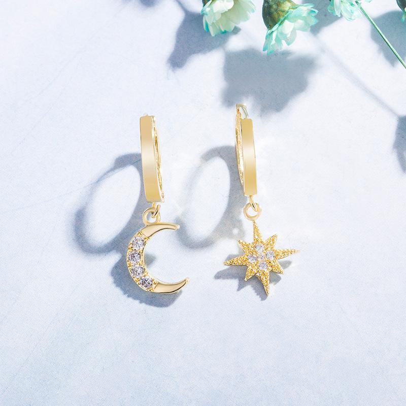 New 925 Sterling Silver Earrings AAA Zircon For Women Exquisite Student Girlfriend Jewelry Accessories Wedding Fashion Gift