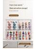 Labubu Figurine Acrylic Display Box - High Transparency Doll Storage Cabinet