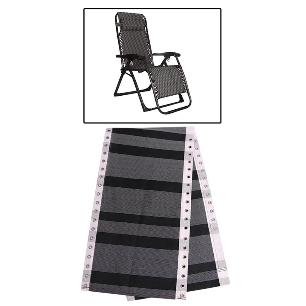 Înlocuitor Pânză Recliner Pânză de Înlocuire Impermeabilă pentru Gazon Curte
