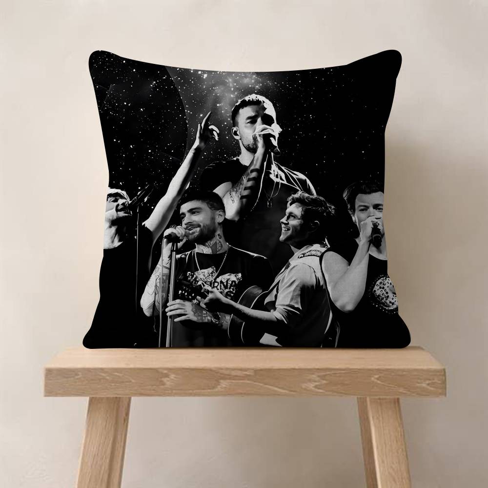 Band One D-Direction Maple Design Cushion Cover Happy Autumn Harvest Decor Holiday Decorati Pillow Cover
