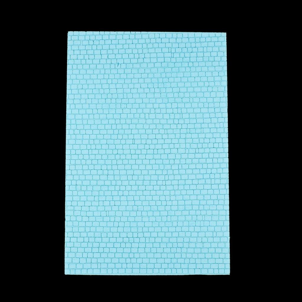 1:35 Scale Wall Sheet Pavement for Miniature Building Model DIY Table Doll Accessory