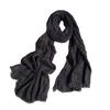 Solid Color Vintage 100% Cotton Scarf Sun Shawl Scarves Head Scarves Autumn Vintage Women Long Crinkled Scarves 60*220cm