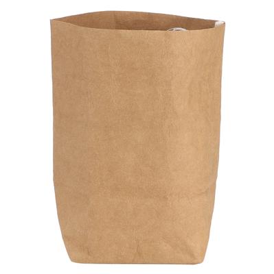 Multi Functional Storage Bag Washable Thick Recyclable Brown Paper Bag with Large Capacity (XL)