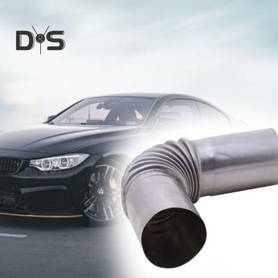 2ks Úhlový konektor výfukového potrubí z nerezové oceli Výfuková hadice autotopu se 4 upevňovacími svorkami Příslušenství výfukového potrubí pomocného ohřívače