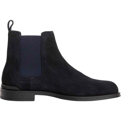 Corporate Suede Chelsea Booties