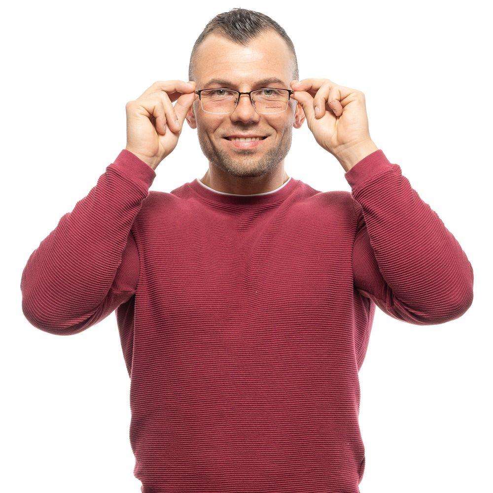 ErMenegildo  Men Optical Men S frameS Bronze