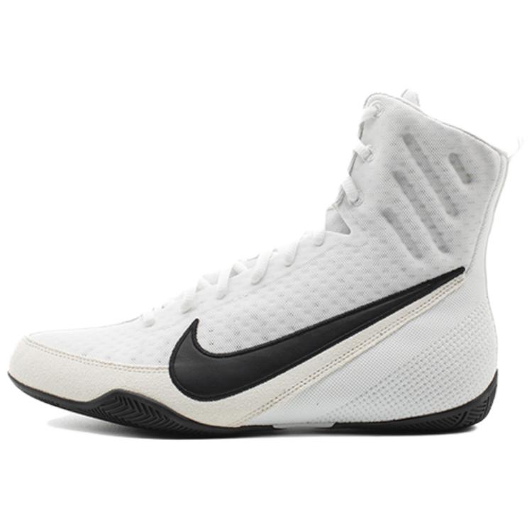 Nike Machomai 3 Comfortable Fashion Durable Breathable High-Top Training Shoes Men Sneakers White Black HF7333-101