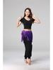 Halloween Belly Dance Costume with Sequin Tassels and Hip Scarf Waist Chain