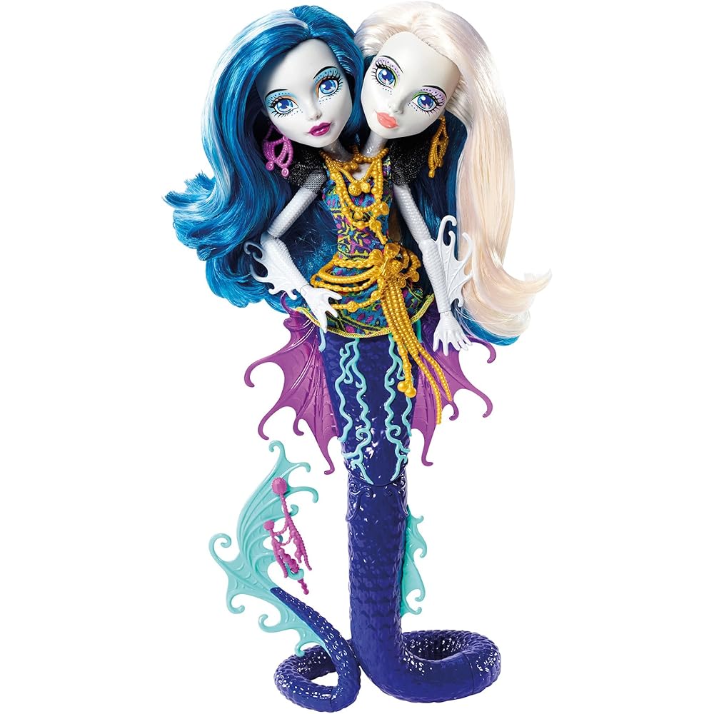 

Monster High Great Scarrier Reef Peri & Pearl Serpintine Doll DHB47 [Parallel Import]