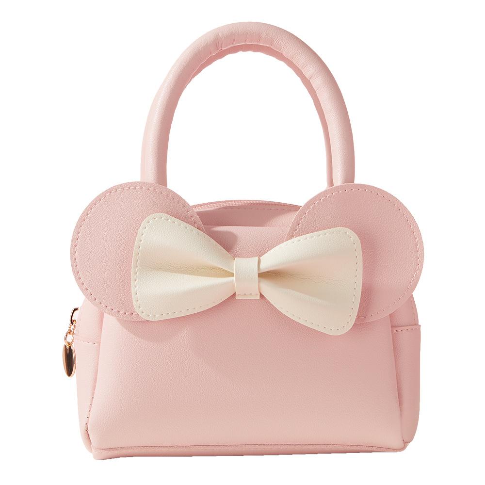 New Children'S Handbag Little Girl'S Accessory Bag Cute Princess Cartoon Bow Coin Purse
