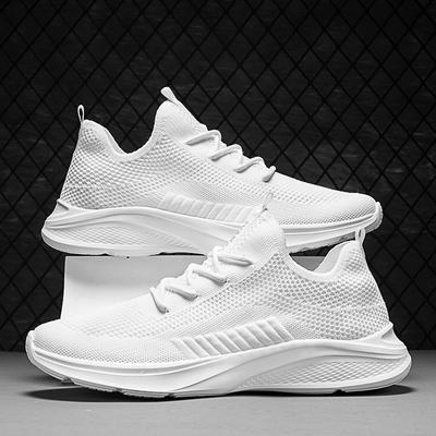 Summer Shoes For Men Breathable White Men's Sneakers 2025 New Fashion Walking Shoes Man Tenis Masculino Zapatillas Hombre