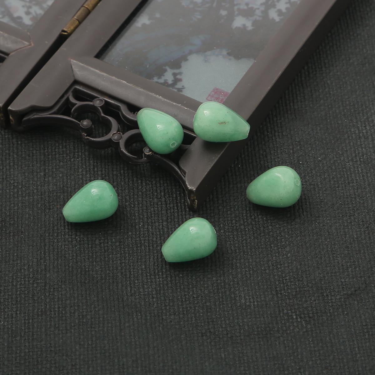 

Многоцветные бусины в форме капли воды, подвесные бусины в форме капли для DIY, ювелирные аксессуары 10x14mm 1pcs