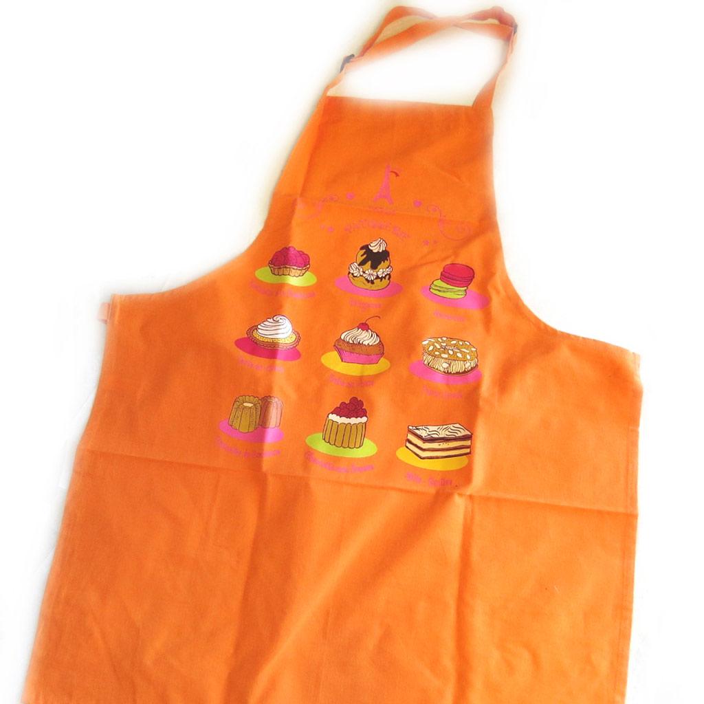 Les Trésors De Lily [M5769] - Oranžová designová zástěra 'La Patisserie Française'