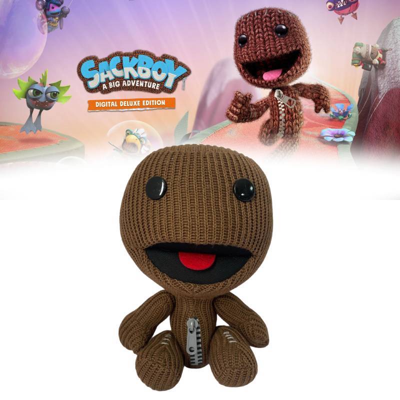 Little Big Planet Sackboy Plush Toy 25cm Fabric Stuffed Animal For Kids