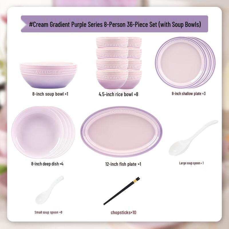 Moda Lanka Gradient Ceramic Dinnerware Set