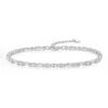 A copper inlaid zircon square light luxury shining bracelet adjustable jewelry, popular
