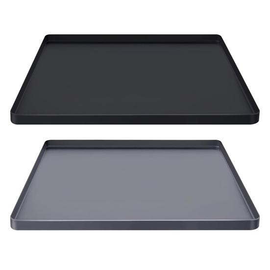 Silikonová podložka pod pračku se zvýšenými okraji Vodotěsná horní úložná podložka pro pračku a sušičku Protiskluzová podložka pro snížení vibrací Ochrana podlahy