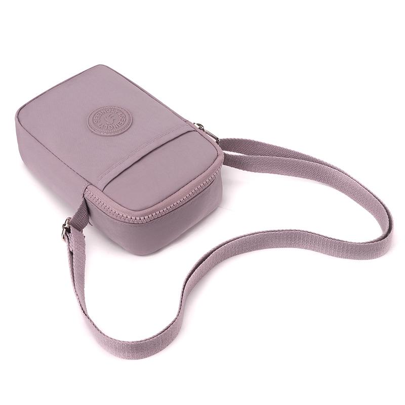 Women's Crossbody Bag Nylon Commuter Coin Purse Multi-Compartment Mobile Phone Bag
