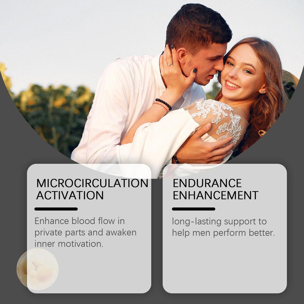 Men's Massage Herbal Care Gel Golden Titan Massage Gel,ANTLER MAX GEL Stimulate The Vitality Of Private Parts And Enhance Men's Charm.1pc,50g