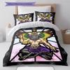 Satan Symbol Pattern Bedding,Quilt Set Quilt Cover Pillowcase Home Birthday Gift (1 * Duvet Cover + 2 * Pillowcase, Without Core)