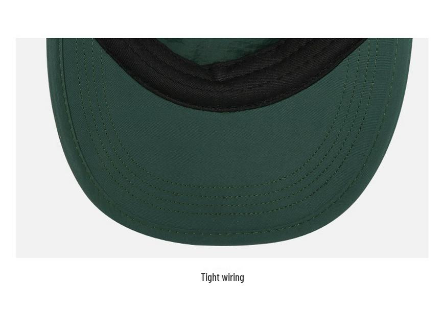 Unisex Quick-Dry Elastic Drawstring Five-Panel Baseball Cap: Breathable Outdoor Duckbill Design