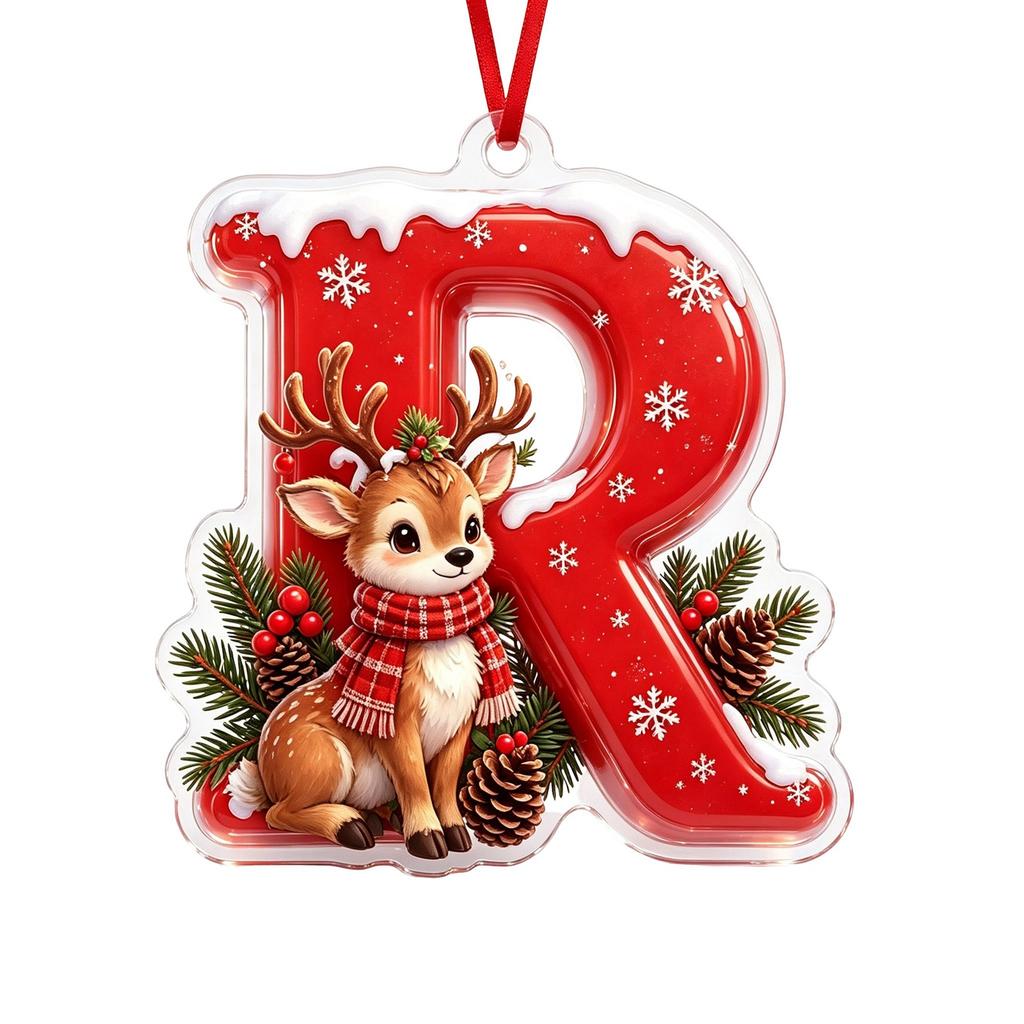 Christmas Tree Hanging Ornaments, Festive Decorations for Holiday Home Party Indoor Decor