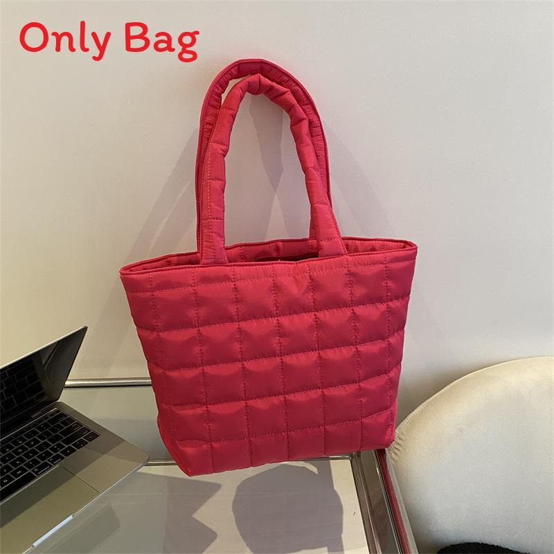 Minimalist Nylon Tote Bag With Double Shoulder Straps And Urban Style For Commuting